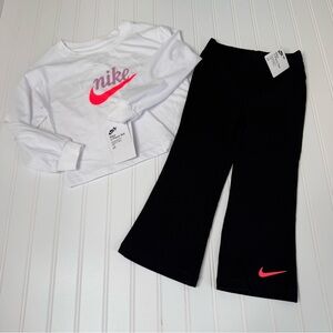 Nike Girls Shirt & Leggings 2 Piece Set Outfit 4T NEW 1575
